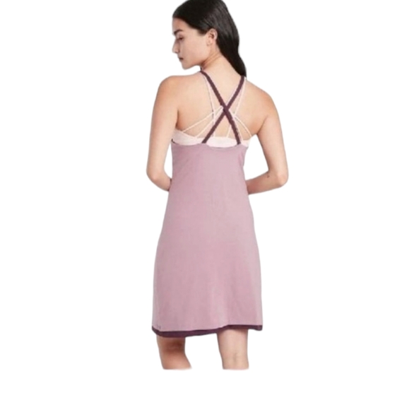 Athleta Havana Purple Reversible Dress XL - Picture 4 of 15